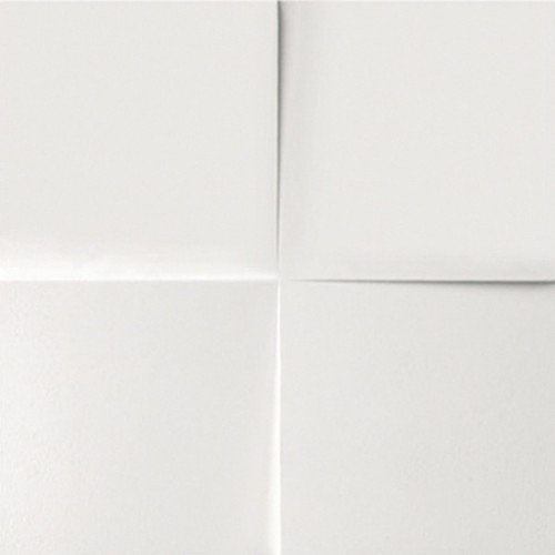 3D Фэшн панель Woof A, 500x500 мм, цвет белый (W-50), пантон White 