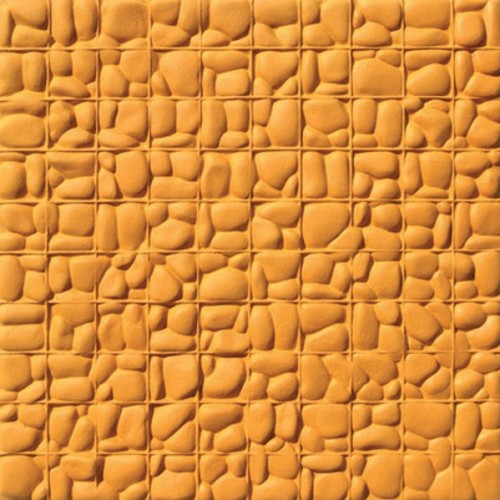 3D Фэшн панель Yalida, 600x600 мм, цвет оранжевый (R-12), пантон 1235C 