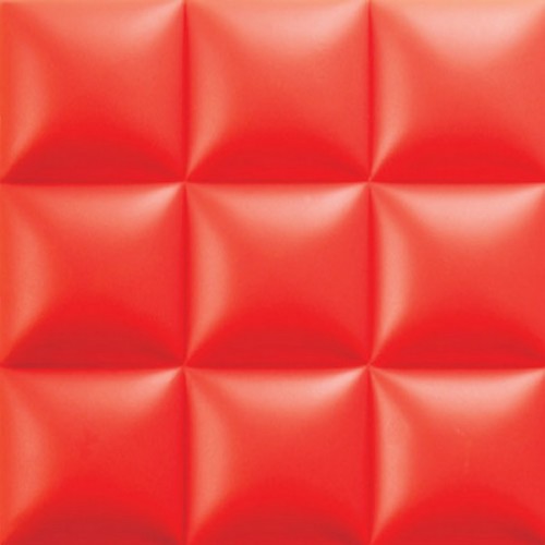 3D Фэшн панель Duoweiti B, 400x600 мм, цвет красный (R-10), пантон 1795C 