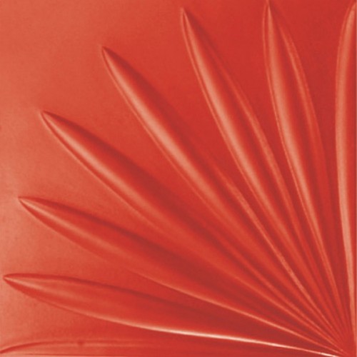 3D Фэшн панель Sisal, 600x600 мм, цвет красный (R-10), пантон 1795C 