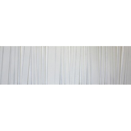 3D Фэшн панель Rhytm, 340x1200 мм, цвет белый (W-50), пантон White 