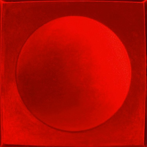 3D Фэшн панель Conquer, 600x600 мм, цвет красный (R-10), пантон 1795C 