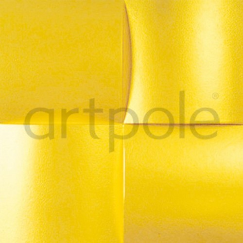 3D Фэшн панель Woof B, 500x500 мм, цвет золото светлое (J-01), пантон 872C 