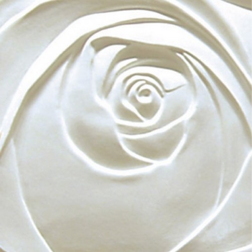 3D Фэшн панель Felicity A, 600x600 мм, цвет белый (W-50), пантон White 