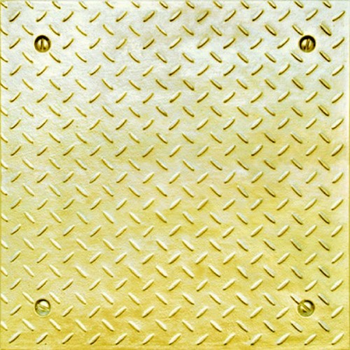 3D Фэшн панель Boarhn, 600x600 мм, цвет золото темное (J-05), пантон 8641C 