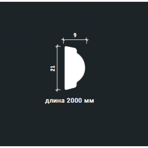 Молдинг из полиуретана 1.51.378