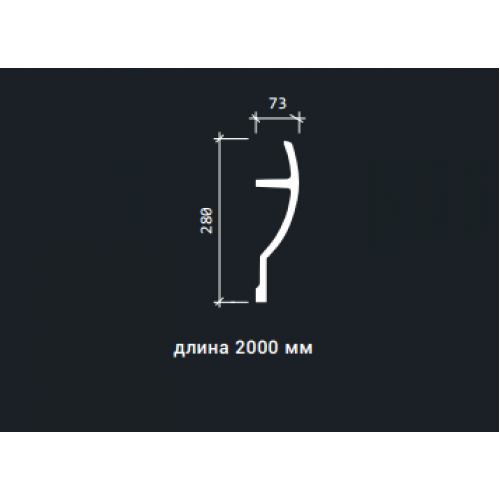 Карниз из полиуретана 1.50.227